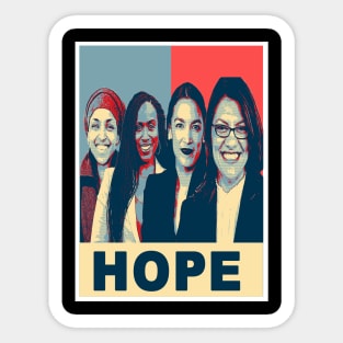 the squad is the hope Sticker